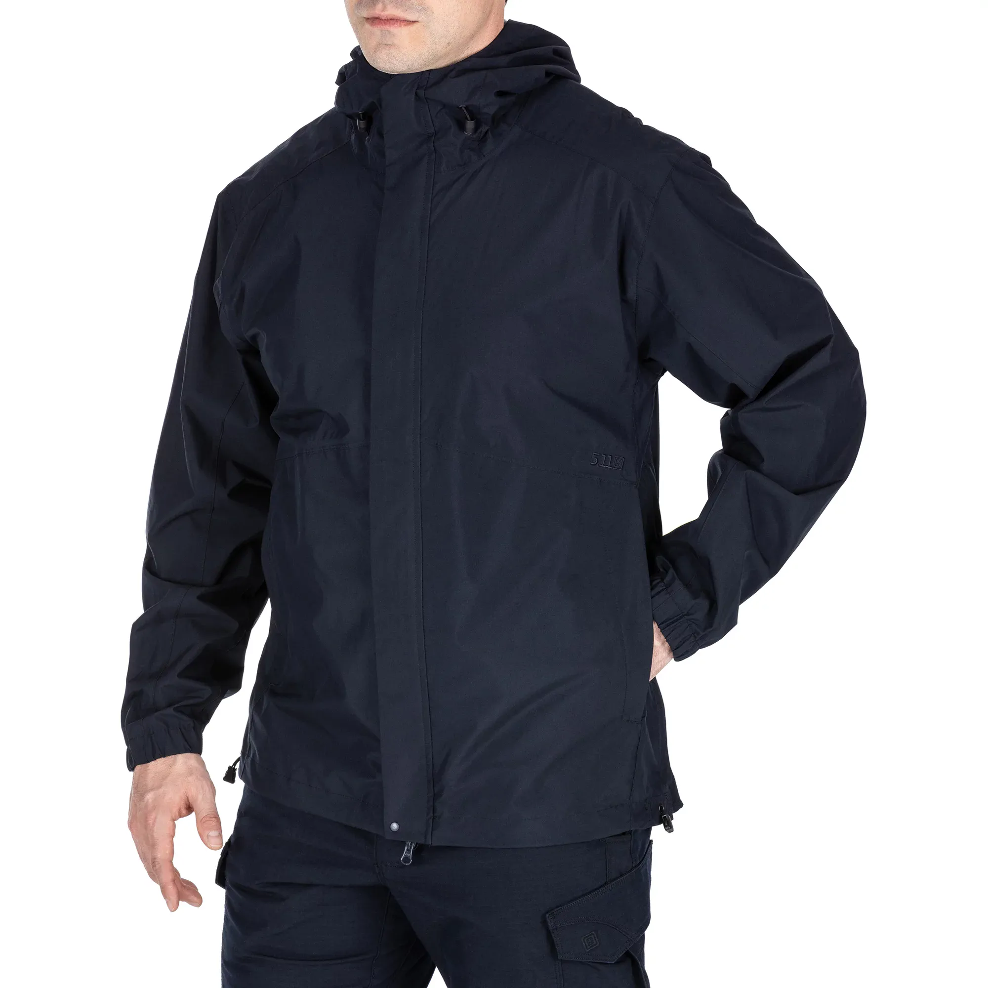 Куртка штормова 5.11 Tactical® "Duty Rain Shell" - військове спорядження Darkskiff - фото 9 Куртка штормова 5.11 Tactical® "Duty Rain Shell" - тактичне спорядження Darkskiff - фото 9