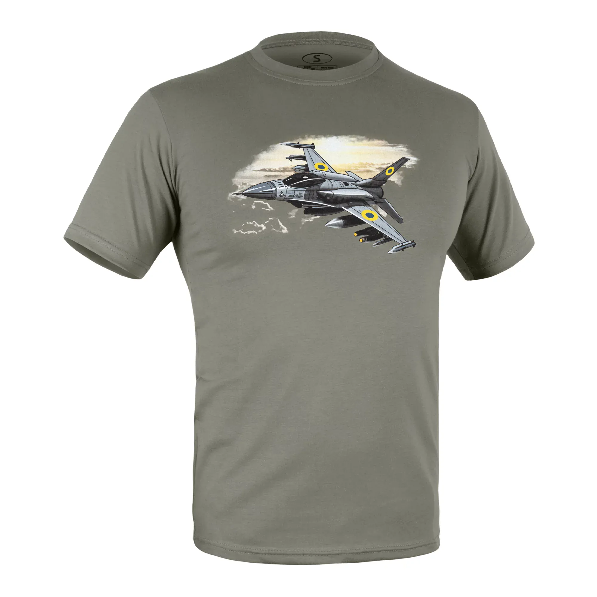 Футболка з малюнком "F-16" - Зображення 6