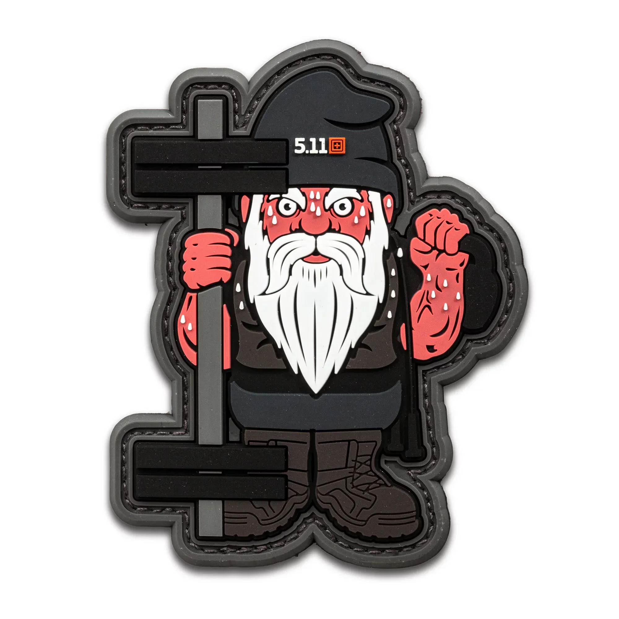 Нашивка 5.11 Tactical® "PT-R Gnome Patch" - військове спорядження Darkskiff - фото 9 Нашивка 5.11 Tactical® "PT-R Gnome Patch" - тактичне спорядження Darkskiff - фото 9