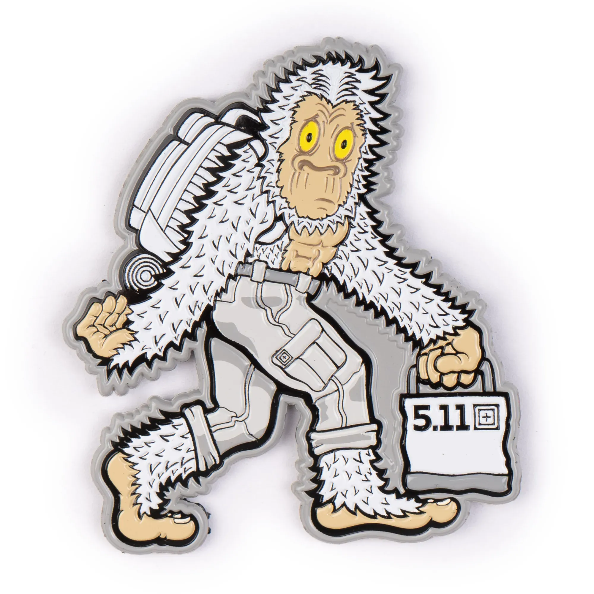 Нашивка 5.11 Tactical® "Xmas Yeti Patch" - військове спорядження Darkskiff - фото 9 Нашивка 5.11 Tactical® "Xmas Yeti Patch" - тактичне спорядження Darkskiff - фото 9
