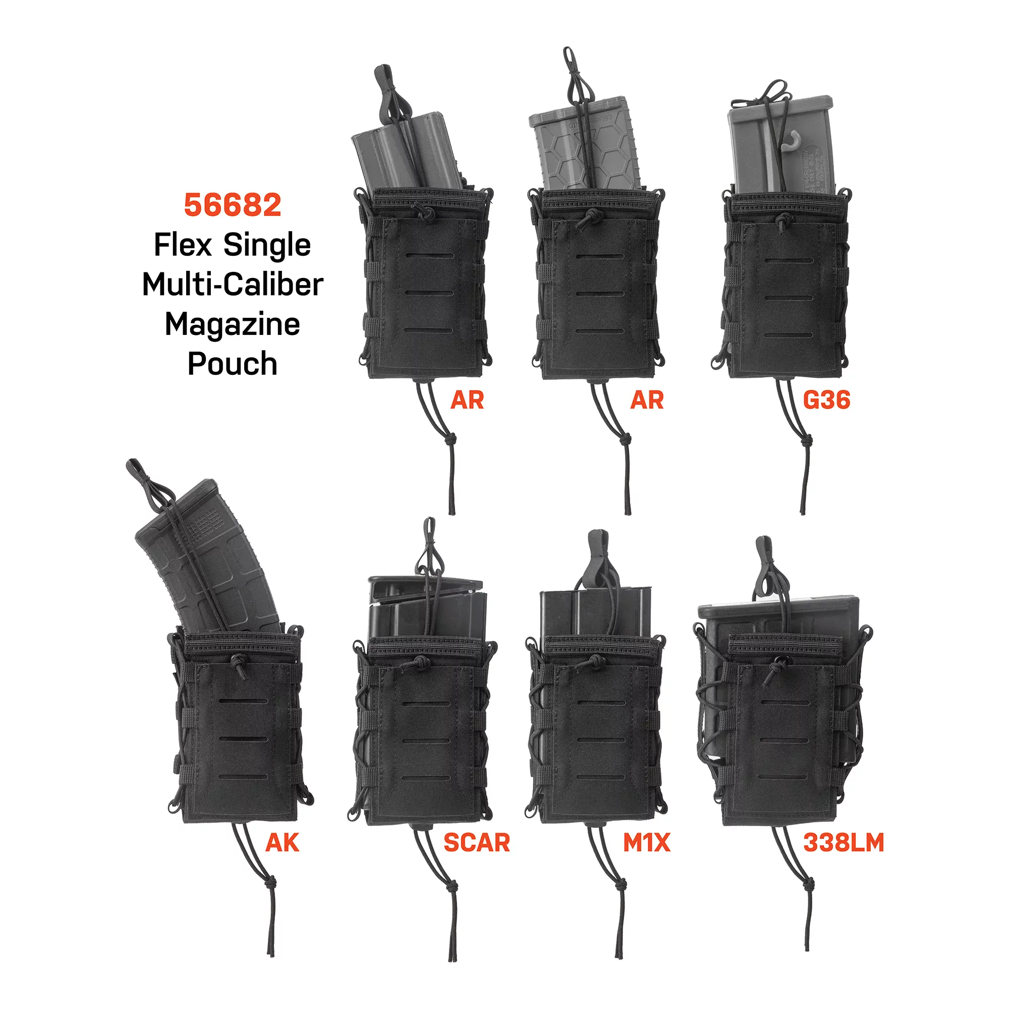 Підсумок для магазину 5.11 Tactical® "Flex Single Multi-Caliber Mag Pouch" - військове спорядження Darkskiff - фото 13 Підсумок для магазину 5.11 Tactical® "Flex Single Multi-Caliber Mag Pouch" - тактичне спорядження Darkskiff - фото 13