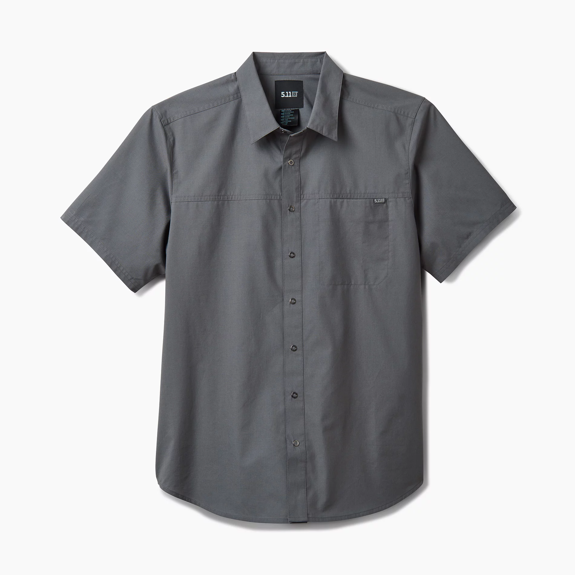 Тактическая рубашка "5.11 Tactical® Wyatt Short Sleeve Shirt" - военное снаряжение Darkskiff - фото 9 Тактическая рубашка "5.11 Tactical® Wyatt Short Sleeve Shirt" - тактическое снаряжение Darkskiff - фото 9