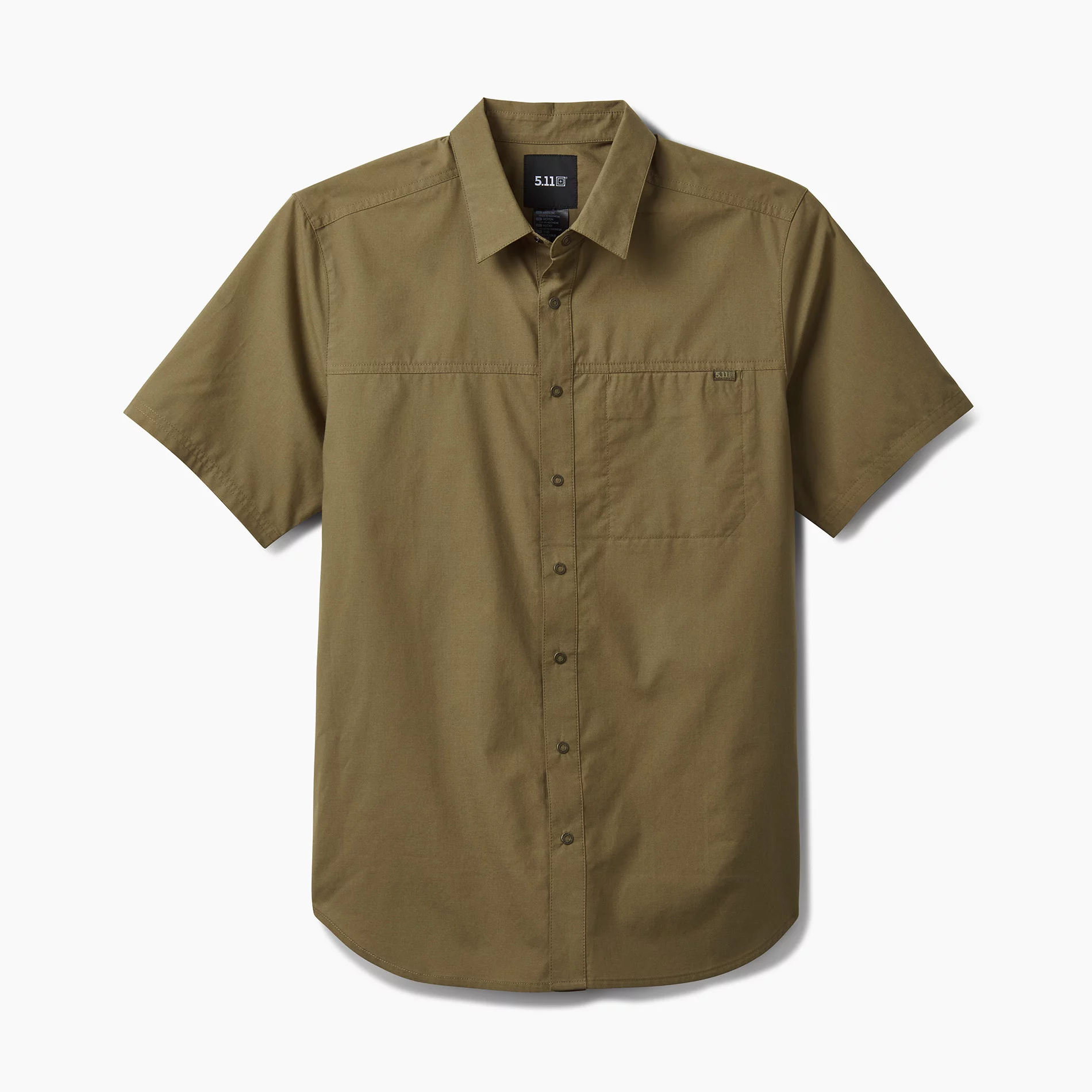 Сорочка тактична "5.11 Tactical® Wyatt Short Sleeve Shirt" - військове спорядження Darkskiff - фото 9 Сорочка тактична "5.11 Tactical® Wyatt Short Sleeve Shirt" - тактичне спорядження Darkskiff - фото 9