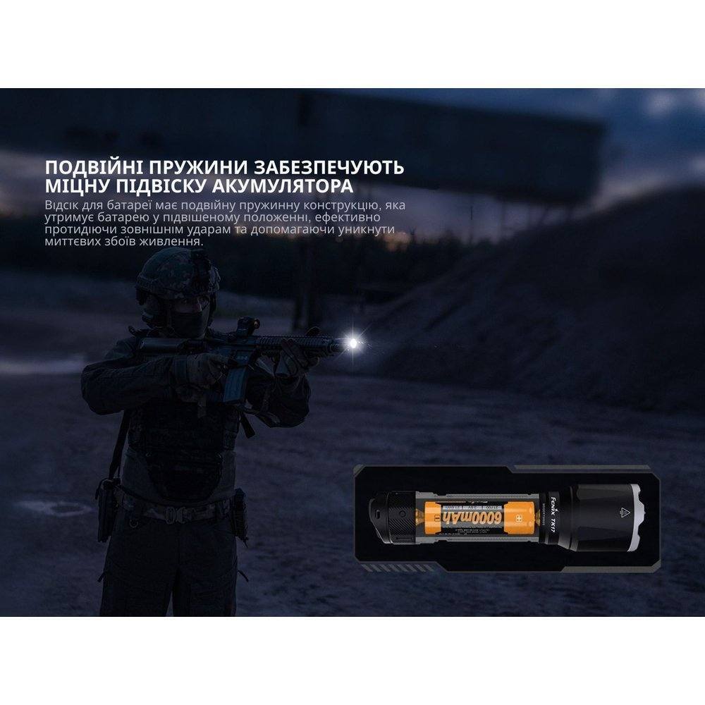 Тактический ручной фонарь Fenix TK17 - военное снаряжение Darkskiff - фото 24 Тактический ручной фонарь Fenix TK17 - тактическое снаряжение Darkskiff - фото 24