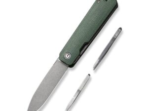 Ніж складаний Civivi Sendy Green C21004A-1 - тактичне спорядження Darkskiff - фото 15