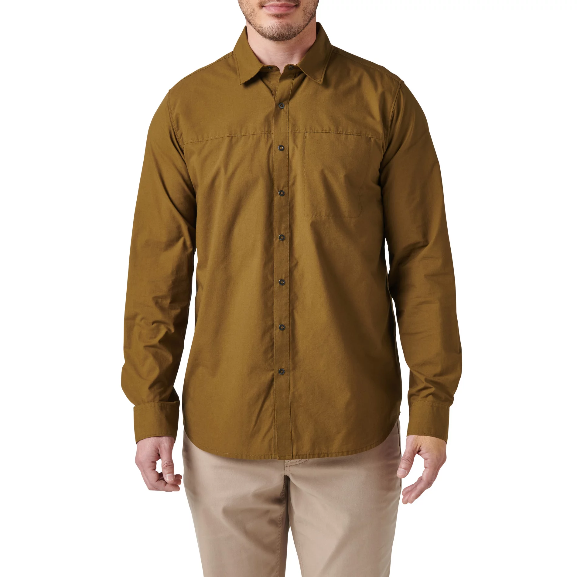Футболка тактическая “5.11 Tactical® Igor Solid Long Sleeve Shirt” - военное снаряжение Darkskiff - фото 9 Футболка тактическая “5.11 Tactical® Igor Solid Long Sleeve Shirt” - тактическое снаряжение Darkskiff - фото 9