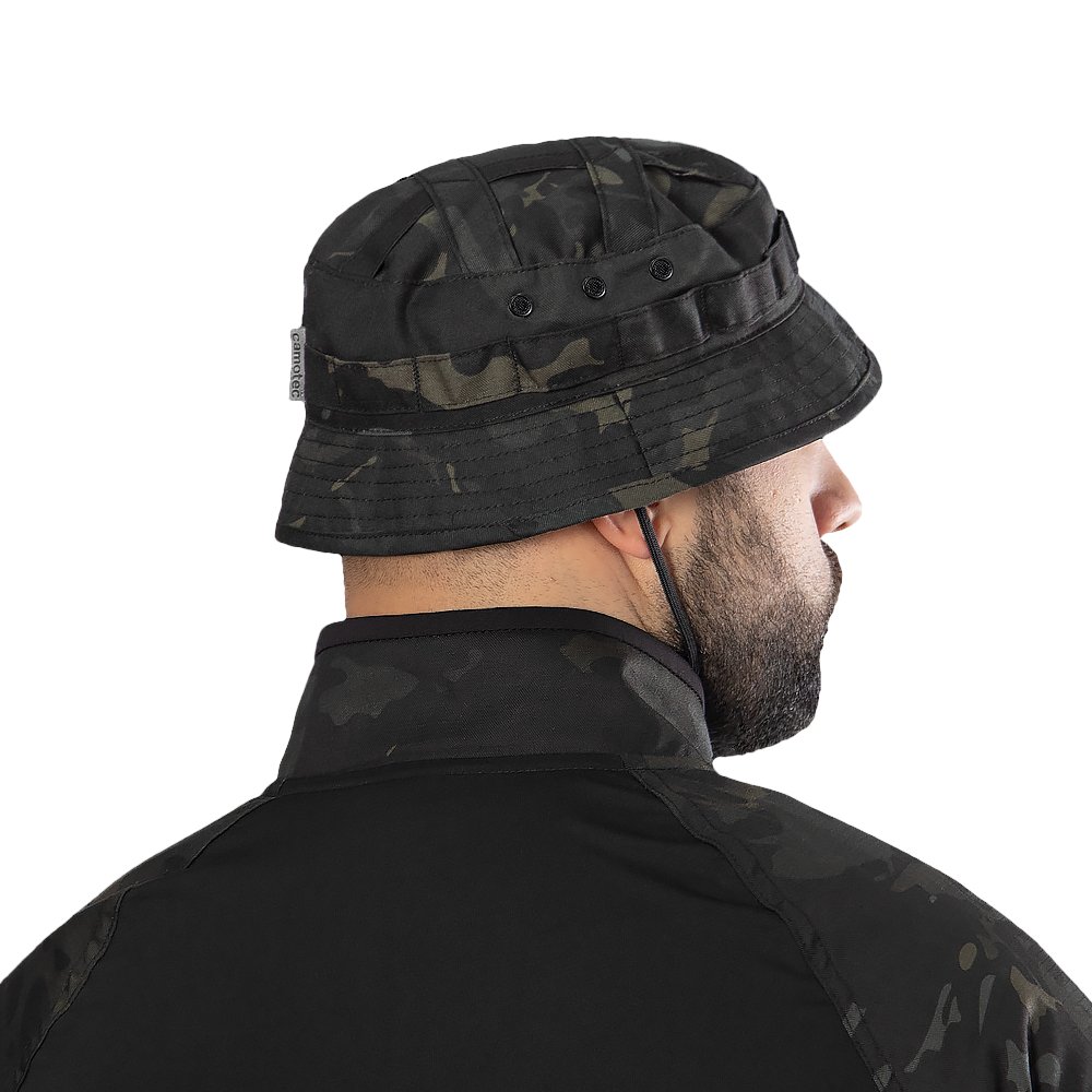 Панама Combat Twill Multicam Black (8911), 56 - військове спорядження Darkskiff - фото 10 Панама Combat Twill Multicam Black (8911), 56 - тактичне спорядження Darkskiff - фото 10