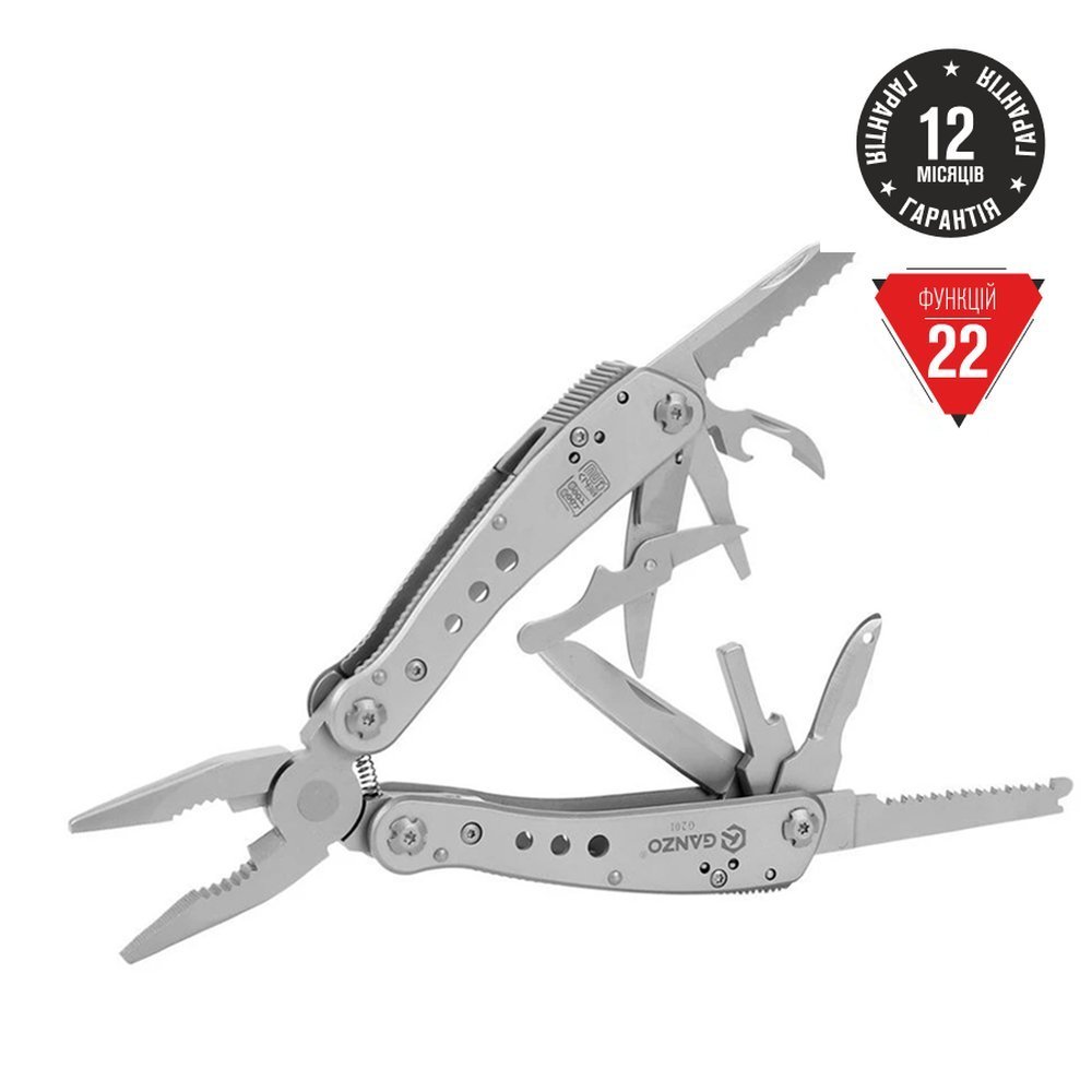 Мультитул Multi Tool Ganzo G201 - військове спорядження Darkskiff - фото 31 Мультитул Multi Tool Ganzo G201 - тактичне спорядження Darkskiff - фото 31