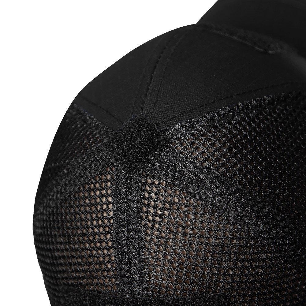 Бейсболка Tactic Mesh Rip-Stop Stretch Чорна (8932) - військове спорядження Darkskiff - фото 12 Бейсболка Tactic Mesh Rip-Stop Stretch Чорна (8932) - тактичне спорядження Darkskiff - фото 12