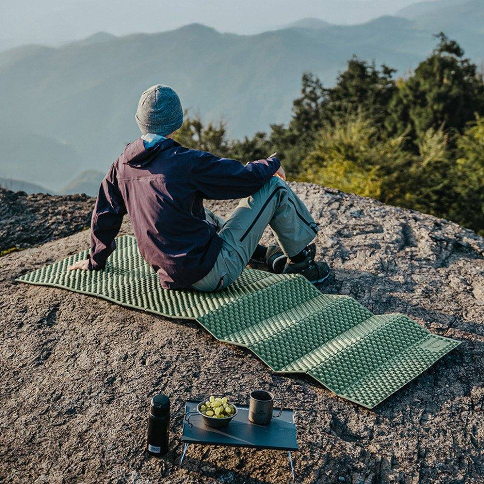Килимок складаний IXPE Naturehike CNK2450WS044, алюмінієва плівка, 195x60х1,8 см, оливковий зелений - військове спорядження Darkskiff - фото 18 Килимок складаний IXPE Naturehike CNK2450WS044, алюмінієва плівка, 195x60х1,8 см, оливковий зелений - тактичне спорядження Darkskiff - фото 18