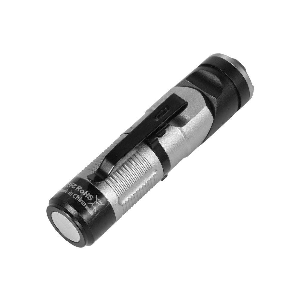 Ліхтар з кліпсою Naturehike CNK2450ZM013, чорно-сірий - військове спорядження Darkskiff - фото 9 Ліхтар з кліпсою Naturehike CNK2450ZM013, чорно-сірий - тактичне спорядження Darkskiff - фото 9
