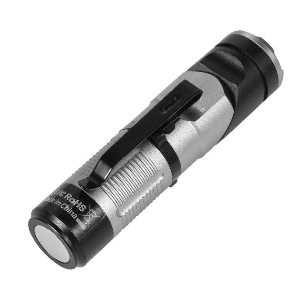 Ліхтар з кліпсою Naturehike CNK2450ZM013, чорно-сірий - військове спорядження Darkskiff - фото 10 Ліхтар з кліпсою Naturehike CNK2450ZM013, чорно-сірий - тактичне спорядження Darkskiff - фото 10