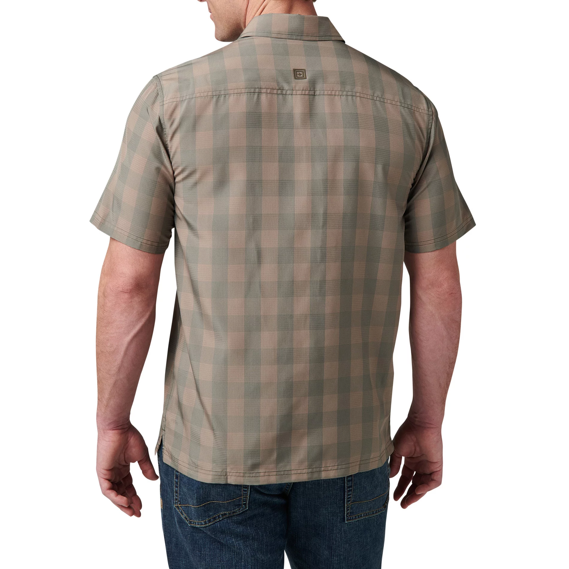 Сорочка тактична "5.11 Tactical® Nate Short Sleeve Shirt" - військове спорядження Darkskiff - фото 10 Сорочка тактична "5.11 Tactical® Nate Short Sleeve Shirt" - тактичне спорядження Darkskiff - фото 10