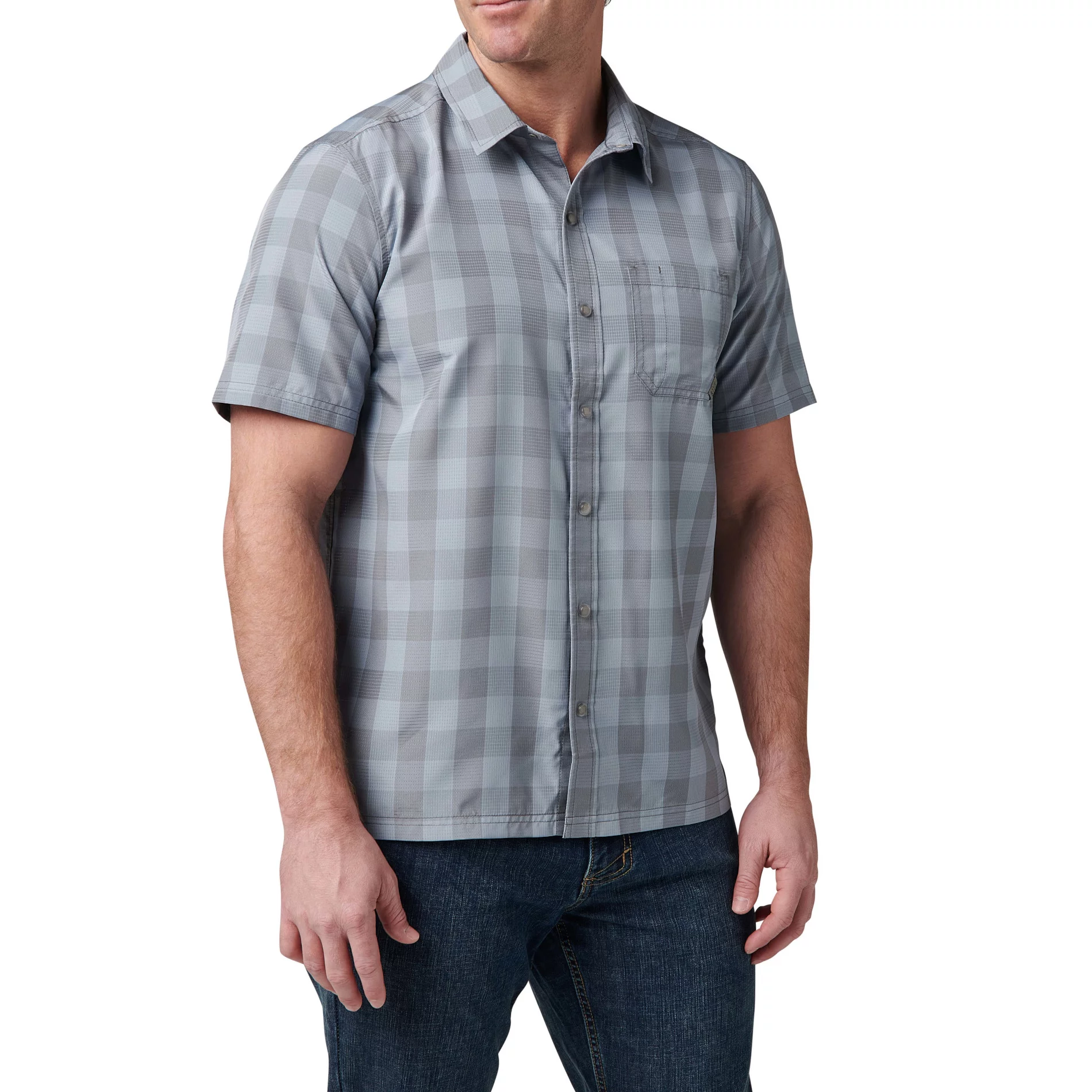 Сорочка тактична "5.11 Tactical® Nate Short Sleeve Shirt" - військове спорядження Darkskiff - фото 11 Сорочка тактична "5.11 Tactical® Nate Short Sleeve Shirt" - тактичне спорядження Darkskiff - фото 11
