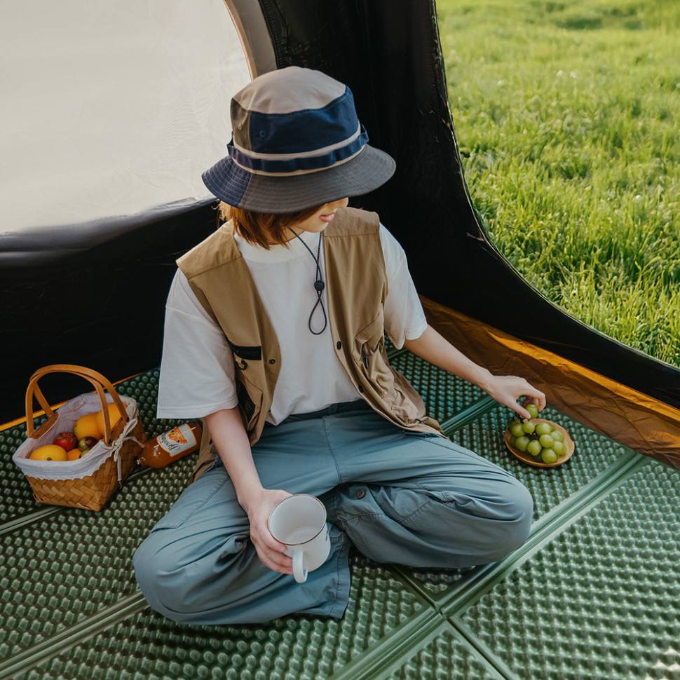 Килимок складаний подвійний IXPE Naturehike CNK2450WS044, алюмінієва плівка, 200x120х1,8 см, оливковий зелений - військове спорядження Darkskiff - фото 12 Килимок складаний подвійний IXPE Naturehike CNK2450WS044, алюмінієва плівка, 200x120х1,8 см, оливковий зелений - тактичне спорядження Darkskiff - фото 12