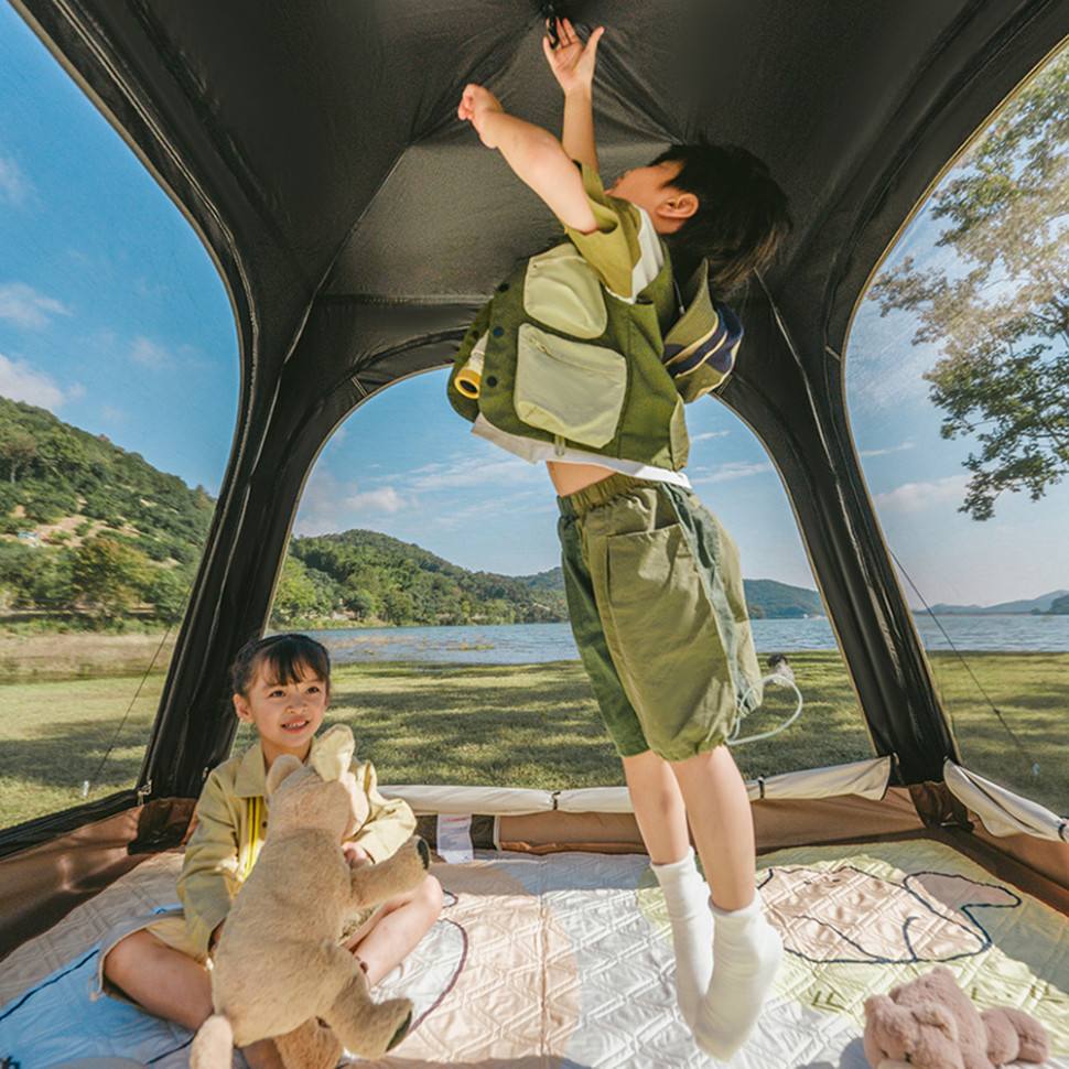 Намет тримісний автоматичний Naturehike Ango CNK2550WS010, S, сірий - військове спорядження Darkskiff - фото 12 Намет тримісний автоматичний Naturehike Ango CNK2550WS010, S, сірий - тактичне спорядження Darkskiff - фото 12