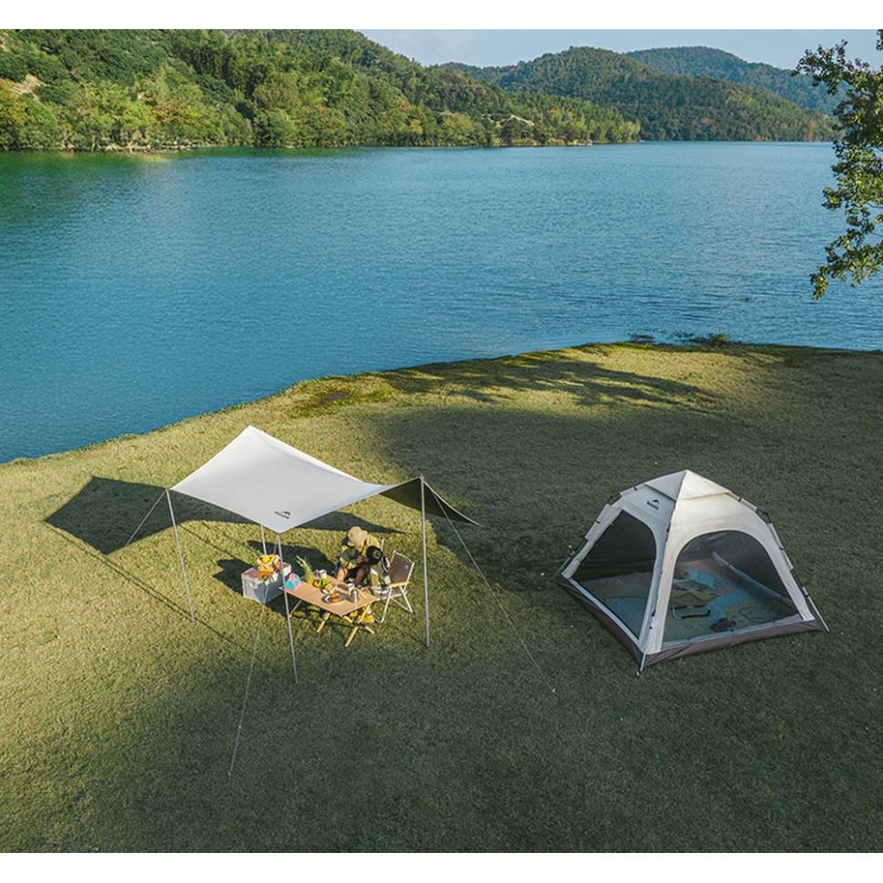 Намет тримісний автоматичний Naturehike Ango CNK2550WS010, S, сірий - військове спорядження Darkskiff - фото 14 Намет тримісний автоматичний Naturehike Ango CNK2550WS010, S, сірий - тактичне спорядження Darkskiff - фото 14